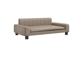 vidaXL Kinderbank Cappuccino Kunstleer - 73% Korting!