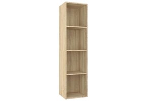 vidaXL Boekenkast/TV-meubel 36x30x143cm Sonoma Eiken - 41% Korting