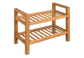 vidaXL Schoenenrek Massief Eikenhout (50x27x40cm) - 42% Korting!