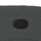 vidaXL Fauteuil, Verstelbaar Stof Donkergrijs - 35% Korting!