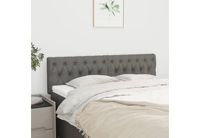 vidaXL Hoofdborden (2 st) Donkergrijs - Nu 60% Korting!