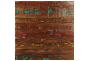 vidaXL Tafelblad Gerecycled Hout Vierkant 80x80cm - 42% Korting!