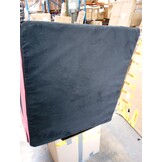 Relax sofa opvouwbaar zwart & rood