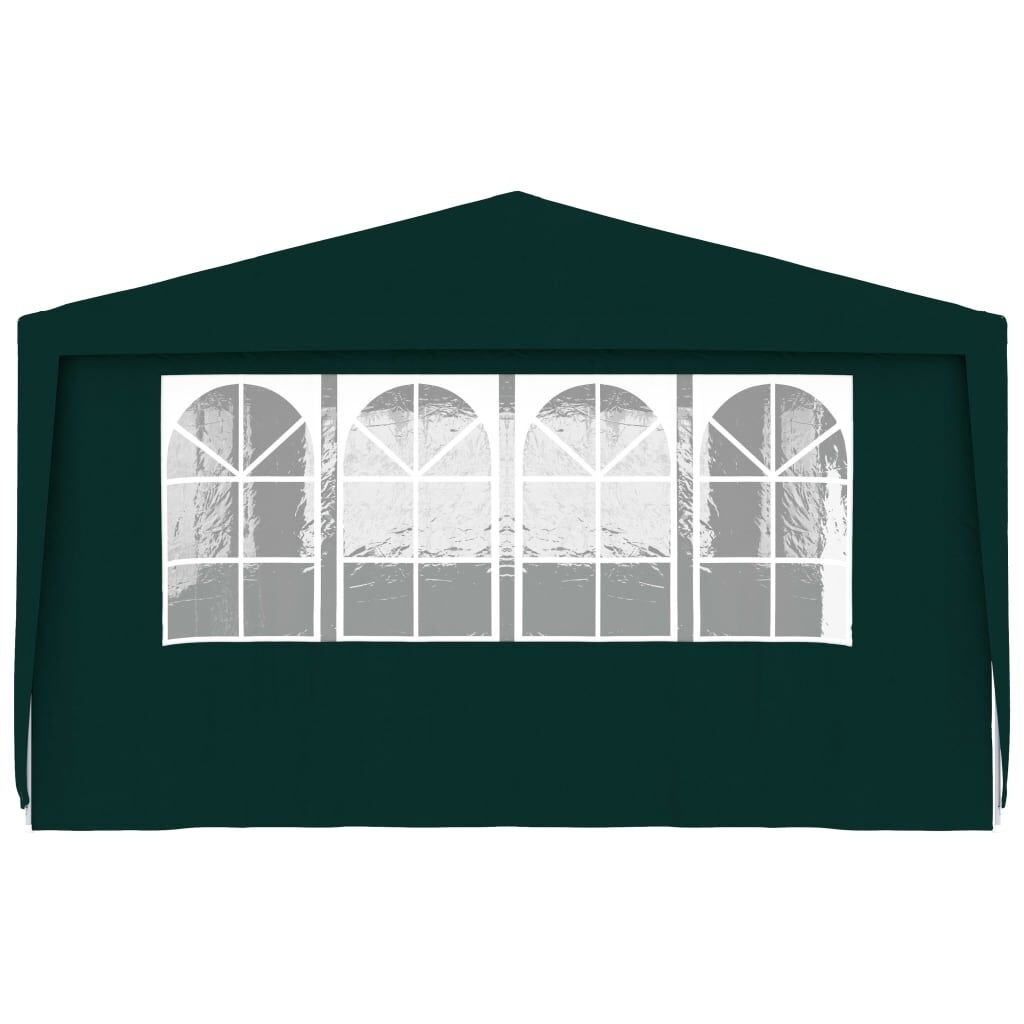 vidaXL Partytent met zijwanden professioneel 90 g/m² 4x9 m groen