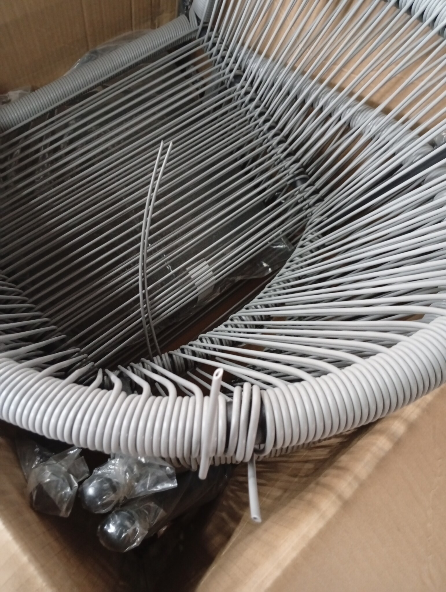 vidaXL Tuinstoelen 2 st PE-rattan Antraciet (71% korting)