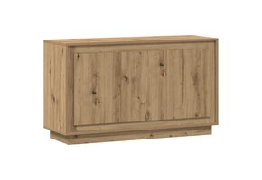 vidaXL Dressoir 102x35x55cm Bewerkt Hout - Artisanaal Eiken (64% Korting)