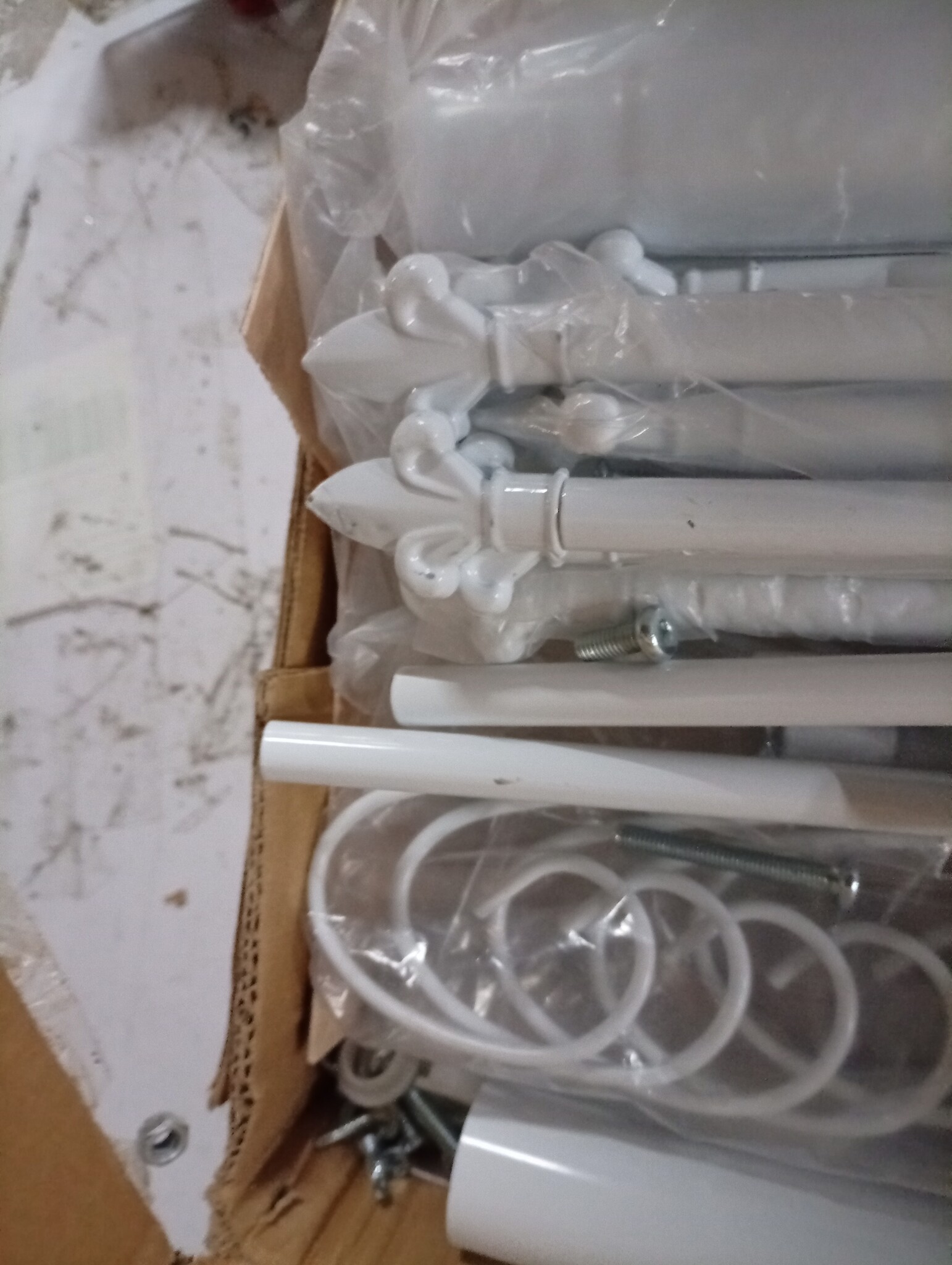 vidaXL Tuinhek Wit Staal - 67% Korting!