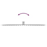 vidaXL Regendouchekop vierkant 50x50 cm roestvrij staal 304