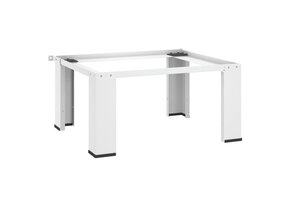 vidaXL Wasmachineverhoger Wit | 64% Korting