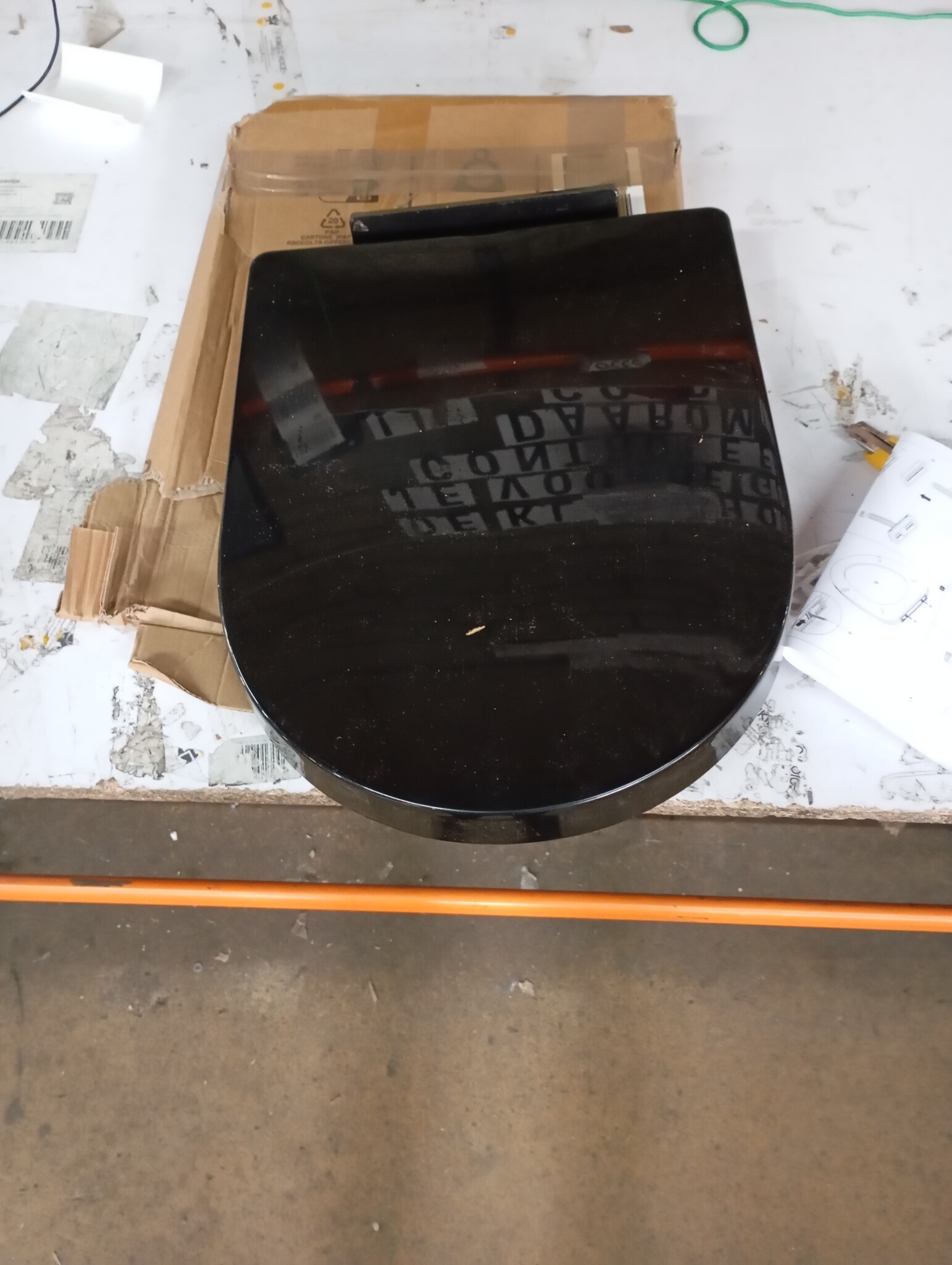 vidaXL Toiletbril Soft-Close Zwart - 64% Korting