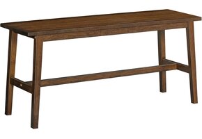 HOOBRO Bamboo Benches for Dining Room Bench, Kitchen Bench, Entrance Bench, Shoe Change Bench, Entrance Area for Living Room, Entrance, Easy to Assemble, Robust and Stable, Mocha Colour EMA03CD01G1