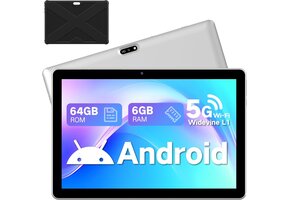 Tablet 10,1" Android 13 - 30% Korting | 6GB RAM, 64GB (1TB Uitb.)