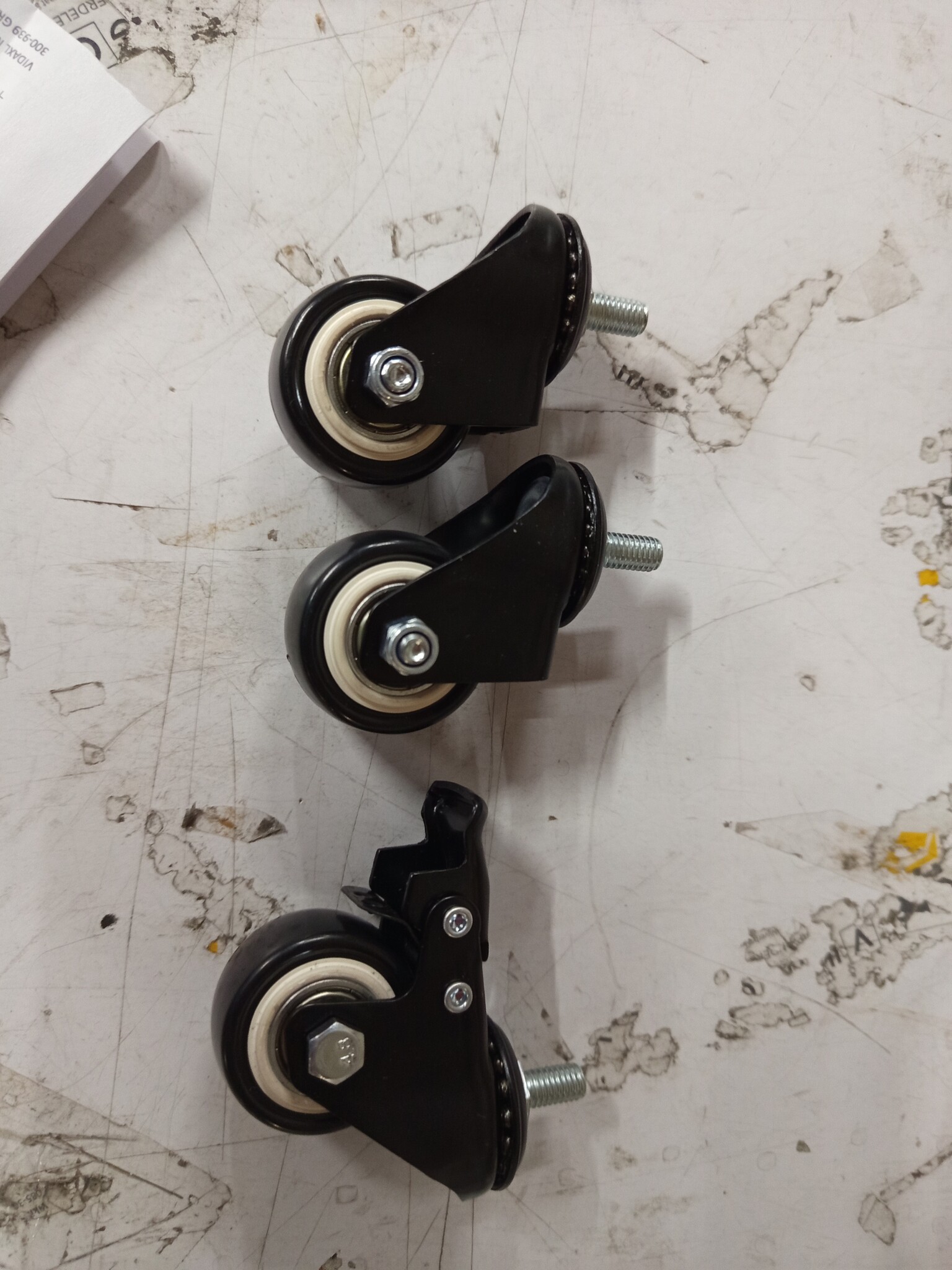 vidaXL Zwenkwielen 4 stuks 35mm IJzer Zwart - 71% Korting!