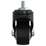 vidaXL Zwenkwielen 4 stuks 35mm IJzer Zwart - 71% Korting!