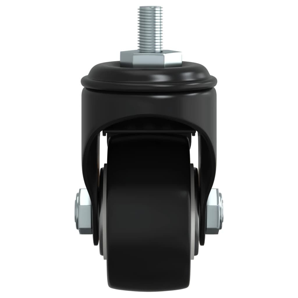 vidaXL Zwenkwielen 4 stuks 35mm IJzer Zwart - 71% Korting!