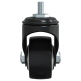 vidaXL Zwenkwielen 4 stuks 35mm IJzer Zwart - 71% Korting!