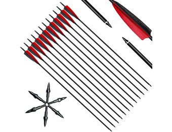 Narchery Carbon Jachtpijlen 31" - 12 Stuks | 30% Korting