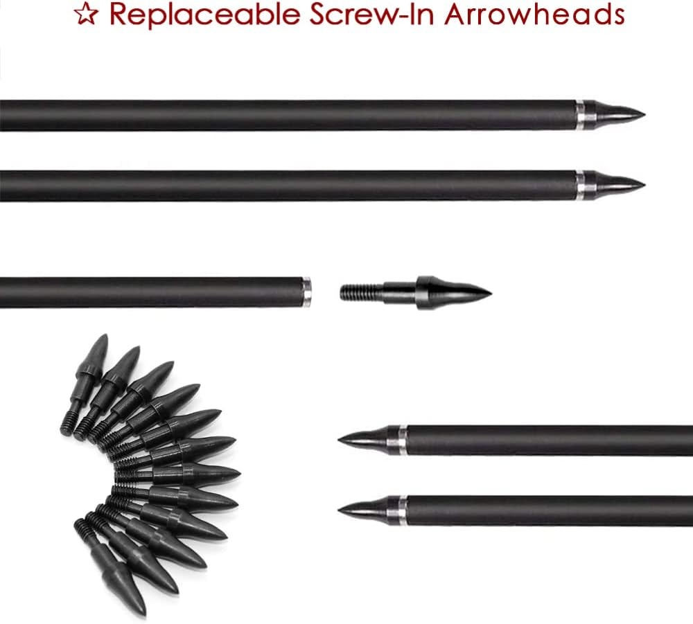 Narchery Carbon Jachtpijlen 31" - 12 Stuks | 30% Korting