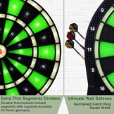 Elektronisch Dartbord met LED - 48 Spellen, 6 Soft Darts, 30% Korting
