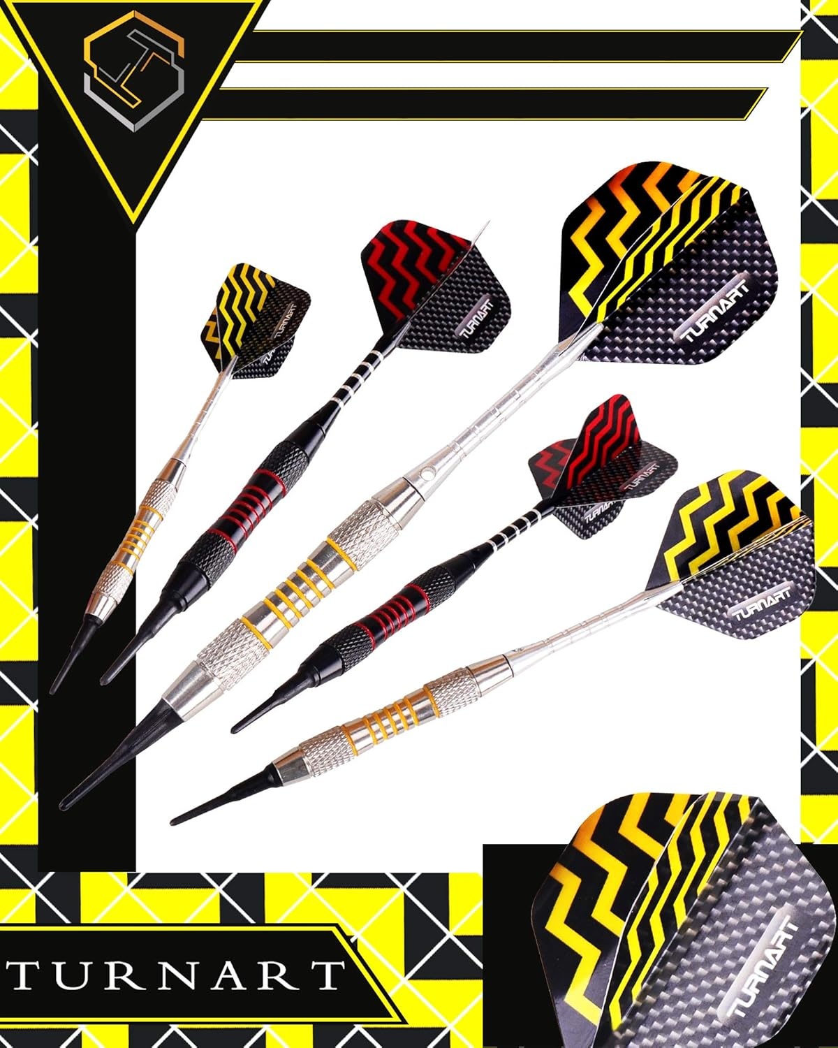 Elektronisch Dartbord met LED - 48 Spellen, 6 Soft Darts, 30% Korting