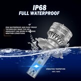 Kairiyard H4 LED Koplampen 6000K 60W - 30% Korting