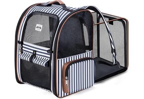 XL Katten- & Hondenrugzak (tot 12 kg) - Uitbreidbaar & Opvouwbaar - 30% Korting!