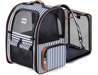 XL Katten- & Hondenrugzak (tot 12 kg) - Uitbreidbaar & Opvouwbaar - 30% Korting!