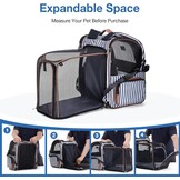 XL Katten- & Hondenrugzak (tot 12 kg) - Uitbreidbaar & Opvouwbaar - 30% Korting!