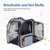 XL Katten- & Hondenrugzak (tot 12 kg) - Uitbreidbaar & Opvouwbaar - 30% Korting!