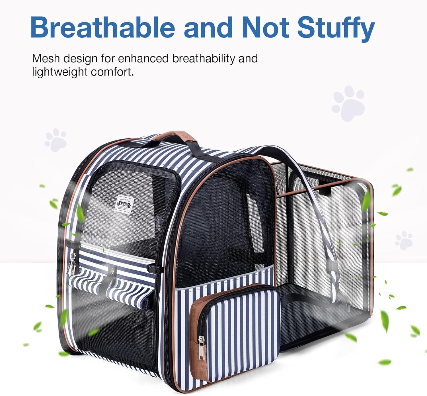 XL Katten- & Hondenrugzak (tot 12 kg) - Uitbreidbaar & Opvouwbaar - 30% Korting!