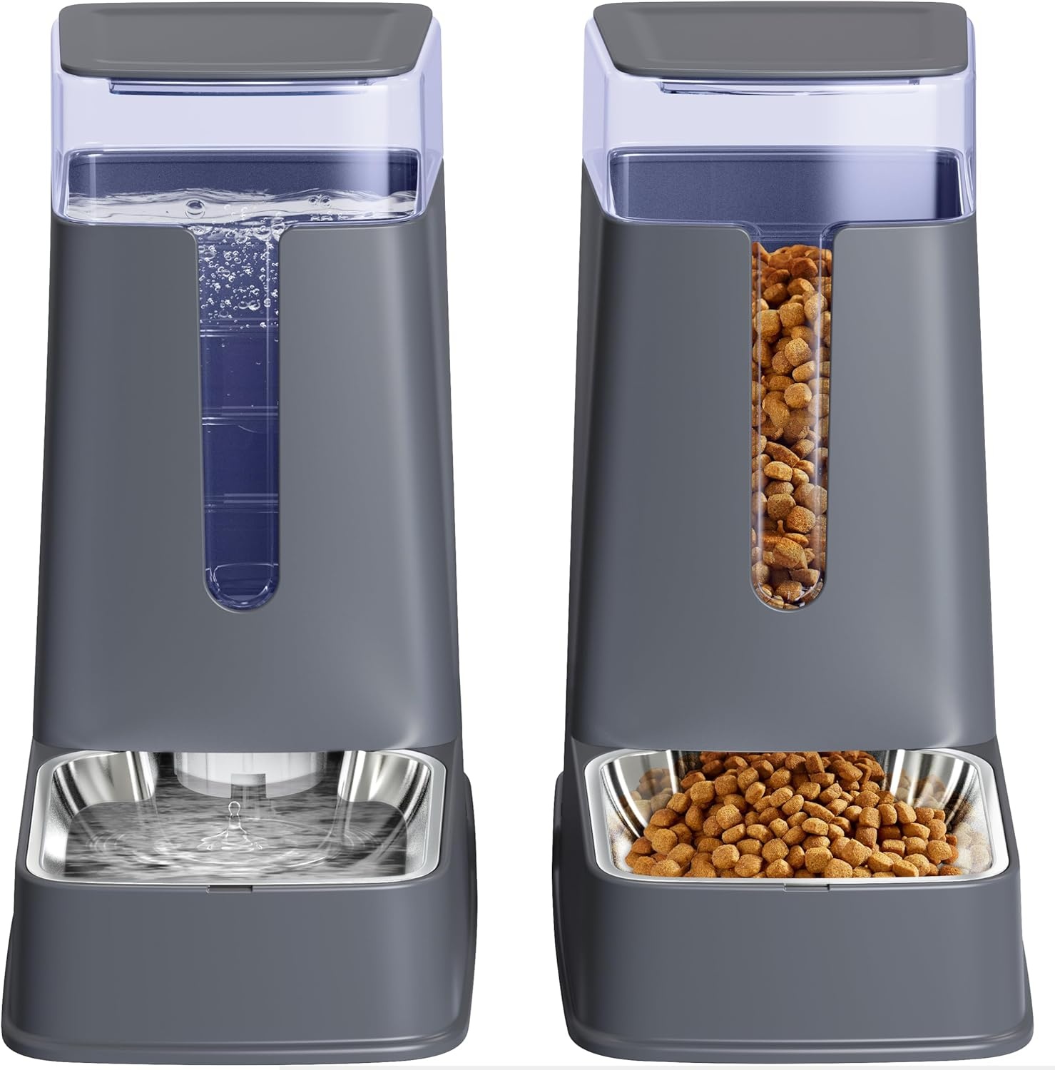 Automatische Voer- & Waterdispenser Set 3.5L - 30% Korting!