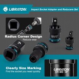 LIBRATON 11-delige Slagdoppen Adapter & Reducer Set - 30% Korting