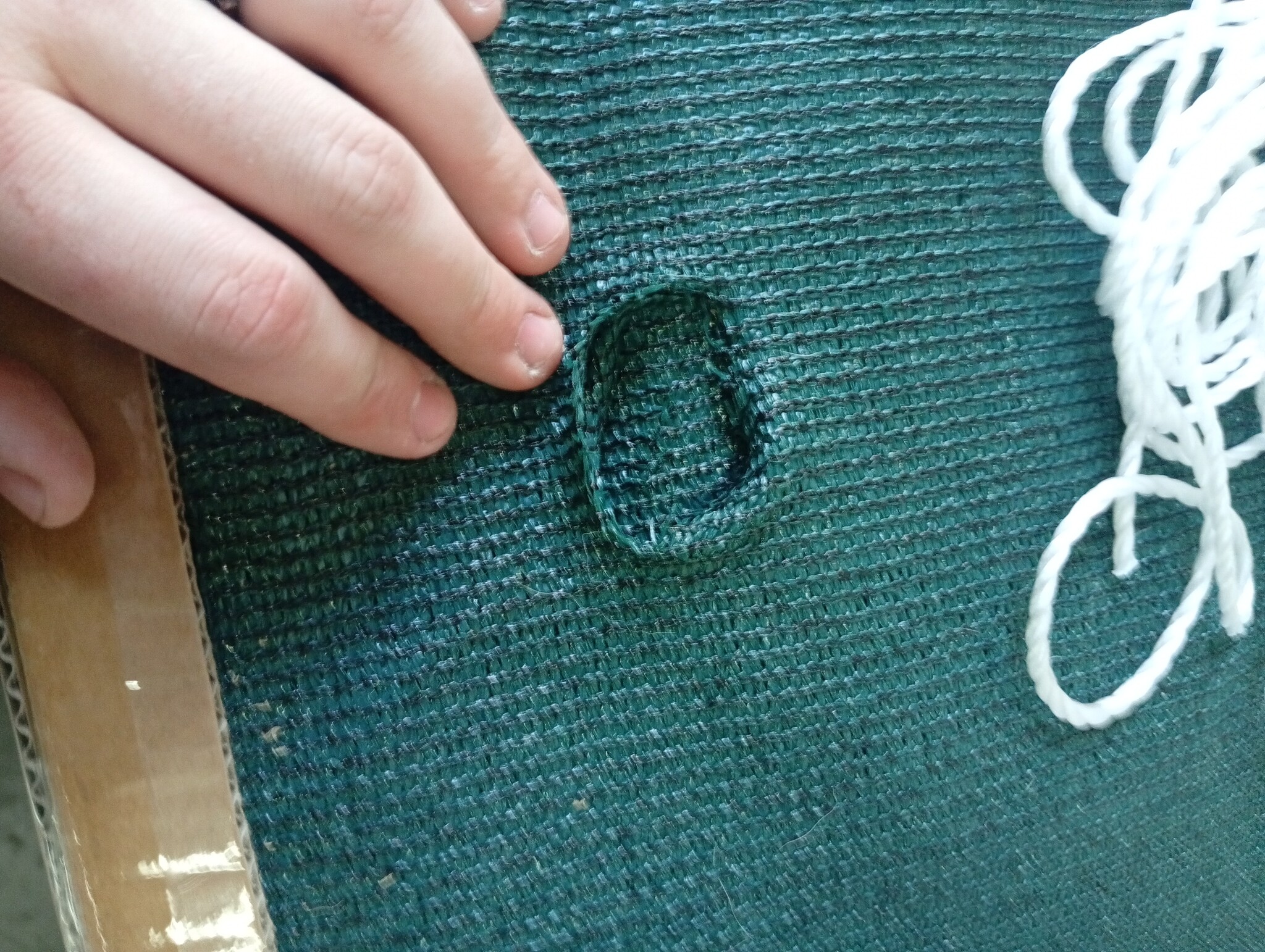 vidaXL Zonnezeil 6x7m HDPE - 64% Korting!