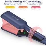 PARWIN PRO Zeemeermin Krultang - 32mm, 4 Temp, 30% Korting!