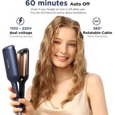 PARWIN PRO Zeemeermin Krultang - 32mm, 4 Temp, 30% Korting!