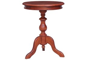 vidaXL Bijzettafel Mahoniehout Bruin - 67% Korting!