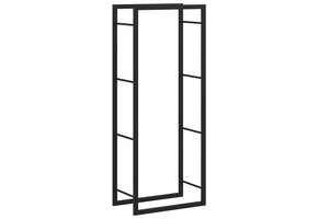 vidaXL Haardhoutrek 50x132cm Staal Matzwart | -47% Korting