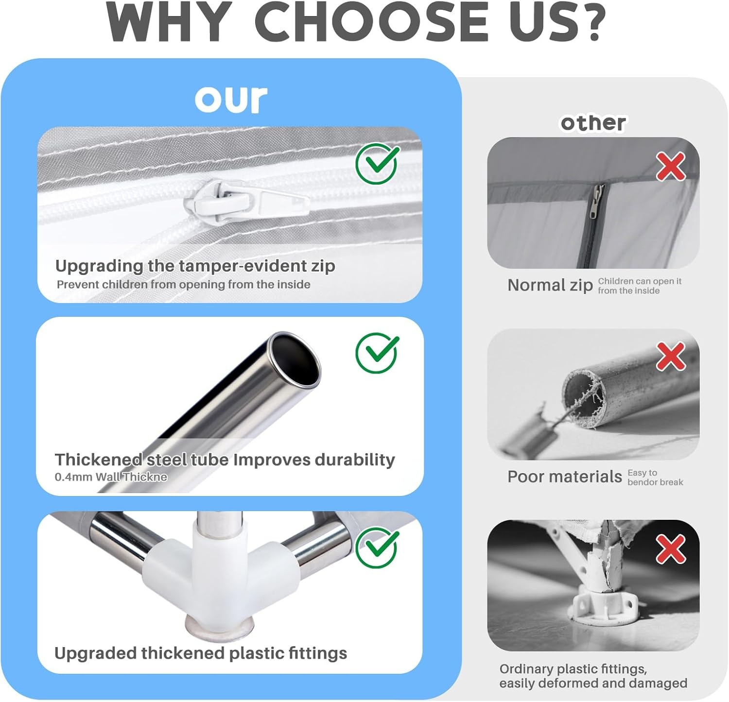 BEJOY Grote Babybox (180x200cm) - 30% Korting!