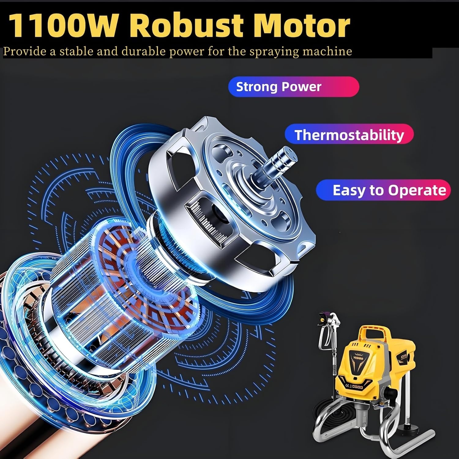 Airless Verfspuit Huis & Hek - 3300PSI - 35% Korting