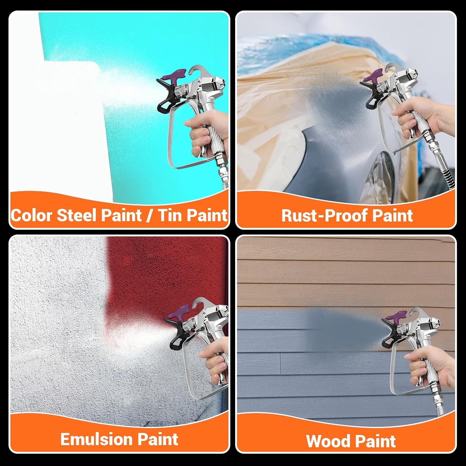 Airless Verfspuit Huis & Hek - 3300PSI - 35% Korting