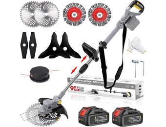 Accu Grastrimmer met 5 Messen: 30% Korting!