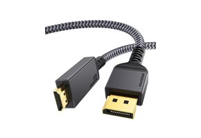 Maxonar DP 1.4 naar HDMI 2.1 Kabel (2M) - 30% Korting! 8K@60Hz