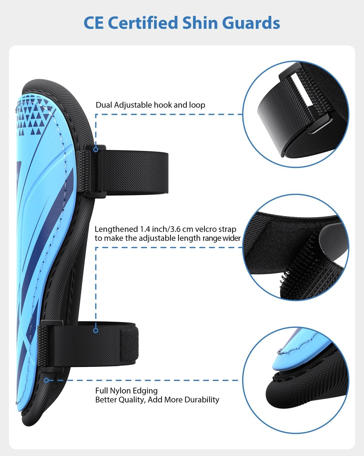 Airsfish Schienbeenschoner Kinder Voetbal - 30% Korting!