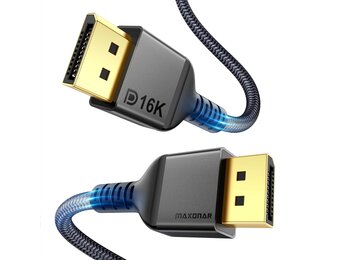 Maxonar DP 2.1 Kabel 3M - 16K @60Hz | 30% Korting!
