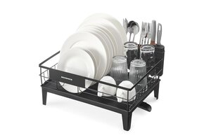 Uittrekbaar Afdruprek Staal Ink Black - 59% Korting!