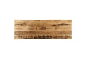 vidaXL Tafelblad Mangohout (120x40 cm) - 60% Korting