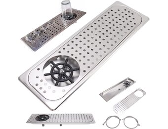 Bar Gootsteen met Rinser & Afvoer - Roestvrij Staal - 35% Korting