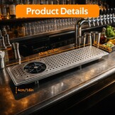 Bar Gootsteen met Rinser & Afvoer - Roestvrij Staal - 35% Korting