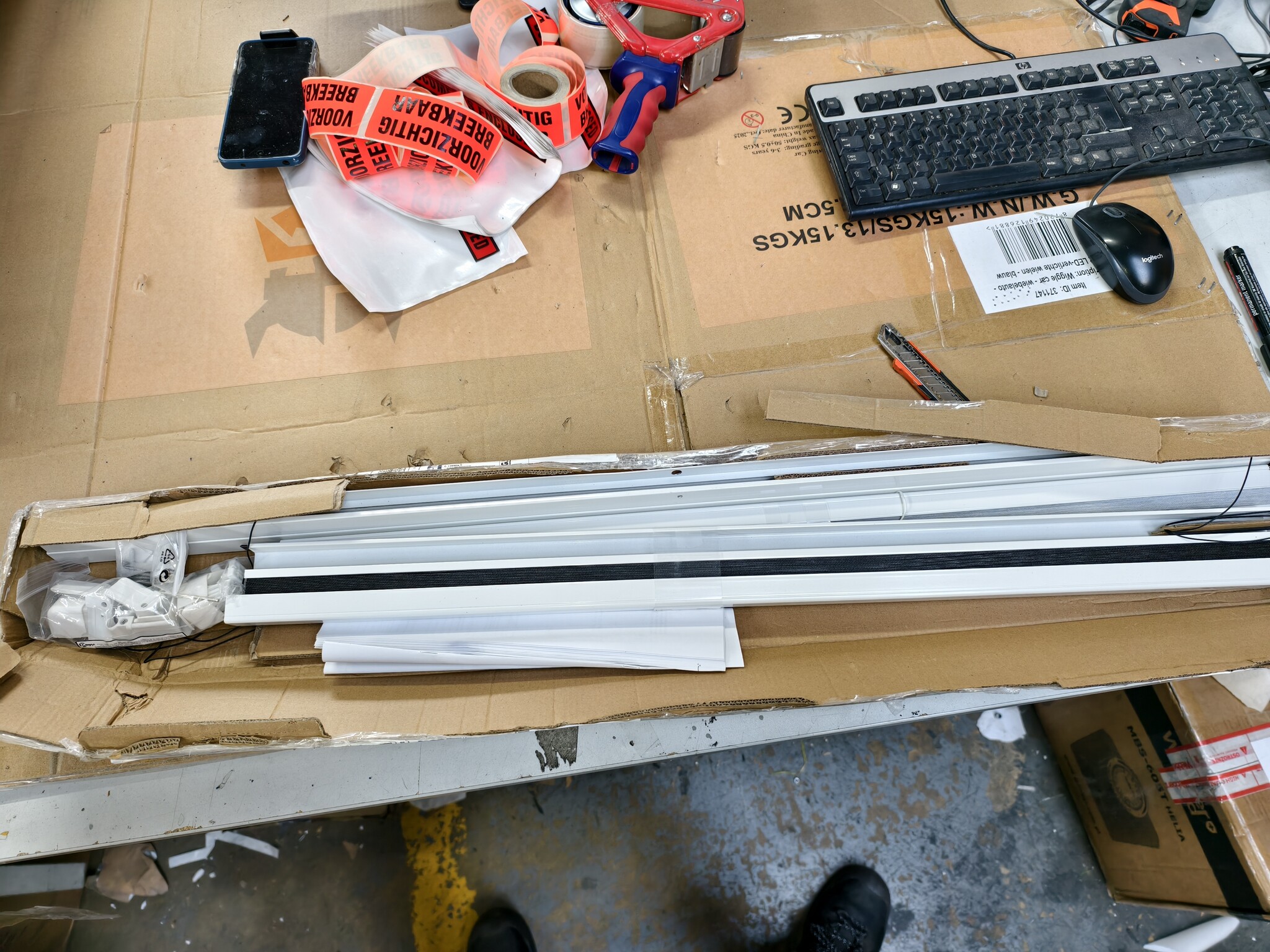 vidaXL Raamhor Plissé met Verduistering (80x100cm) - 55% Korting!