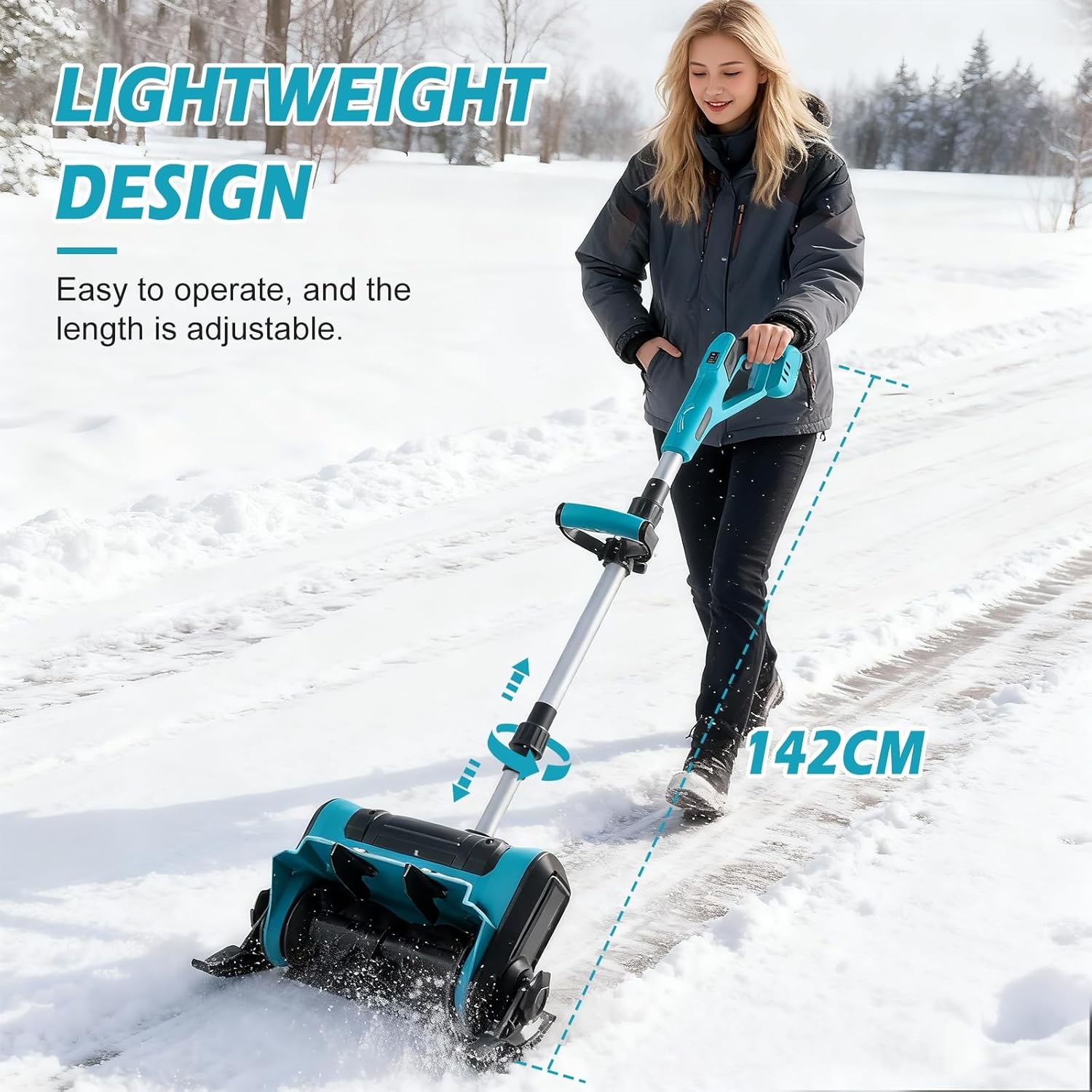 Elektrische Sneeuwblazer voor Makita 18V (30% korting)